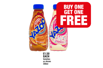 Yazoo Inspirations Caramel Blondie, Birthday Cake - Buy 1 Get 1 FREE at Family Shopper