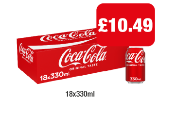 Coca Cola Original - Now Only £10.49 at Family Shopper