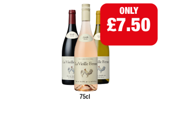 La Vieille Ferme Rosé, White, Red - Now Only £7.50 at Family Shopper