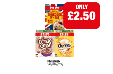 Rice Krispies Squares Marshmallow, Chocolatey - Any 2 for £4 at Family Shopper