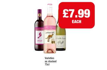 Barefoot Jammy Red, Yellow Tail Jammy Rose Roo, La Vielle Ferme - Now Only £7.99 at Family Shopper