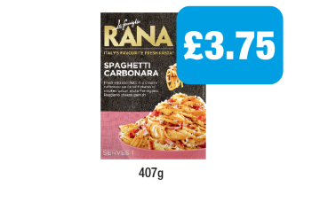La Famiglia Spaghetti Carbonara - Now Only £3.75 at Family Shopper