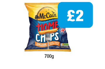 McCain Home Chips Straight - Now Only £2 at Family Shopper