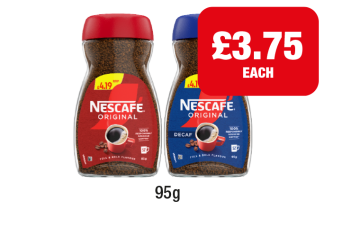 Nescafe, Decaf - Now Only £3.75 at Family Shopper