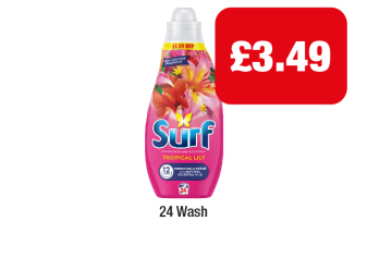 Surf Tropical Lily - Now Only £3.49 at Family Shopper