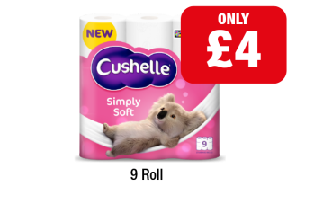 Cushelle - Now Only £4 at Family Shopper