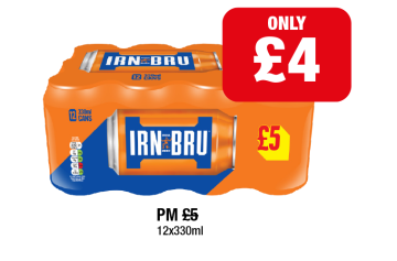 Irn Bru - Now Only £4 at Family Shopper