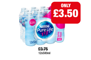 Nestle Pure Life - Now Only £3.50 at Family Shopper