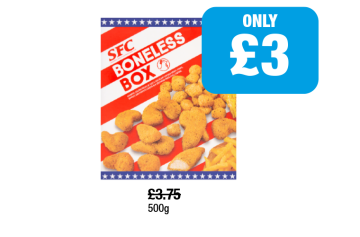 SFC Boneless Box - Now Only £3 at Family Shopper