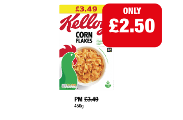 Kellogg's Corn Flakes - Now Only £2.50 at Family Shopper