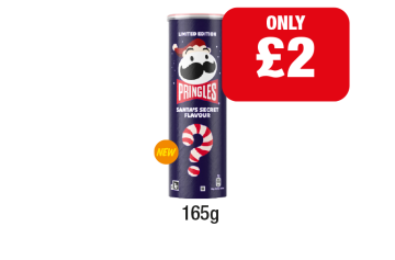 Pringles Santa's Secret Flavour - Now Only £2 at Family Shopper