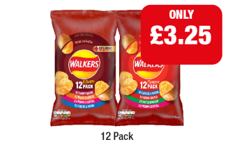 Walkers Variety Meaty Pack, Classic - Now Only £3.25 at Family Shopper