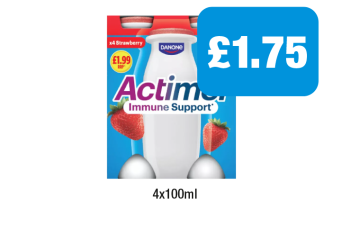 Actimel Strawberry - Now Only £1.75 at Premier