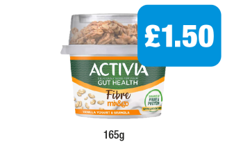 Activia Fibre Mix & Go - Now Only £1.50 at Premier