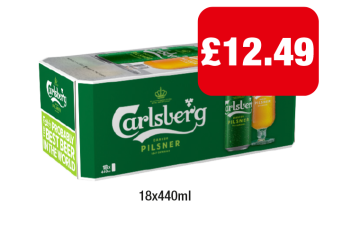 Carlsbergs - Now Only £12.49 at Premier