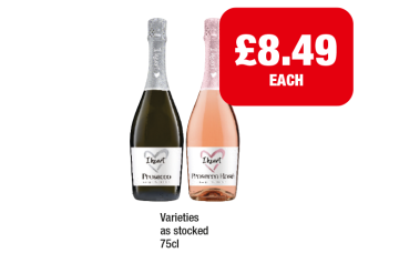 I Heart Prosecco, Rosé - Now Only £8.49 at Premier
