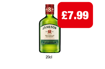 Jameson Whiskey - Now Only £7.99 at Premier