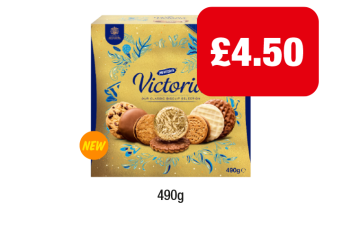 McVities Victoria Biscuit Selection - Now Only £4.50 at Premier