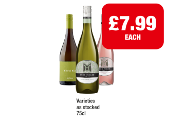 Mucho Mas White, Mud House Sauvignon Blanc, Rosé - Now Only £7.99 at Premier