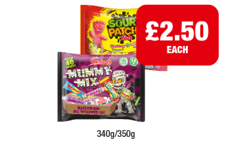 Swizzels Mummy Mix, Sour Patch Kids - Now Only £2.50 at Premier