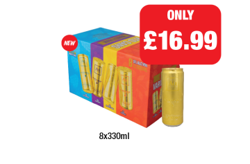 CHRISTMAS MEGA DEAL: Au Vodka Pre-Mix Variety Pack - Now Only £16.99 at Family Shopper