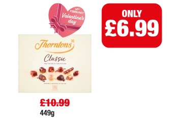 Thorntons Classic - Was £10.99 - Now only £6.99 at Family Shopper