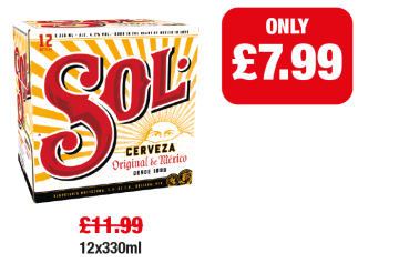 Sol - Was £11.99 - Now only £7.99 at Family Shopper