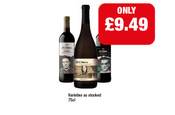 19 Crimes Malbec, Chard, Red Wine - Now Only £9.49 at Premier