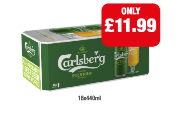 Carlsberg Pilsner - Now Only £11.99 at Premier