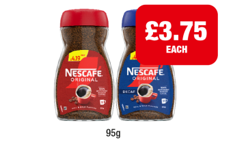 Nescafe, Decaf - Now Only £3.75 at Premier