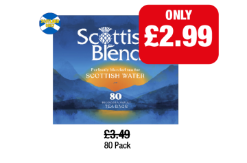 Scotland Only: Scottish Blend Tea Bags - Now Only £2.99 at Family Shopper