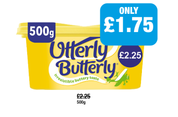 Utterly Butterly - Now Only £1.75 at Family Shopper