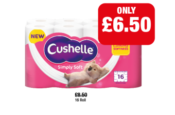 Cushelle - Now Only £6.50 at Family Shopper